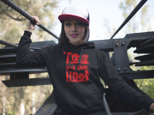 Toyz N Our Hood | Toyz N Our Hood Charity Hoodie ( Red Print)